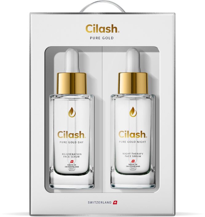 cilash pure gold rejuvenation face serum package 2025